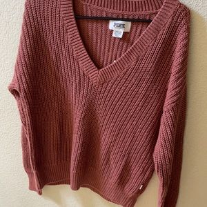 Pink by VS knit sweater